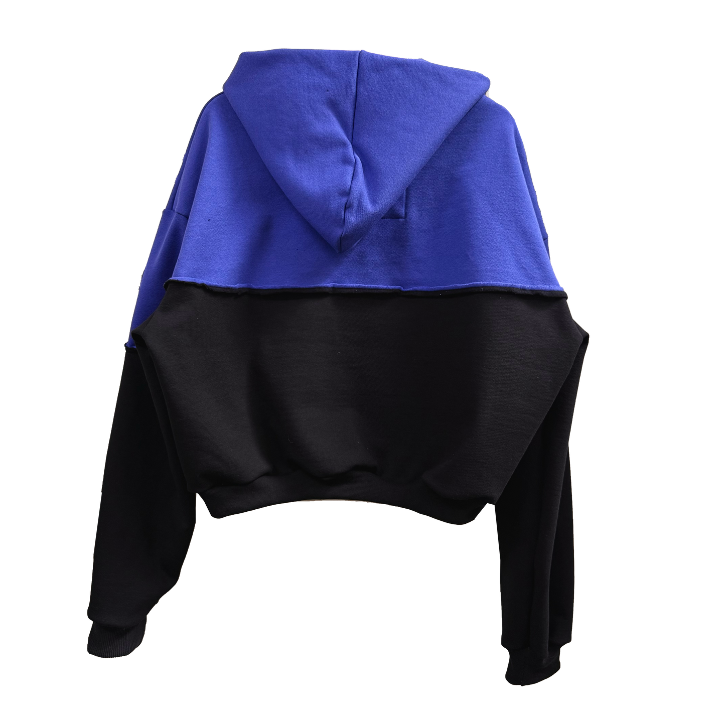 1/3rd Circle Split B - 1/1 Handmade Heavy Fleece Hoodie