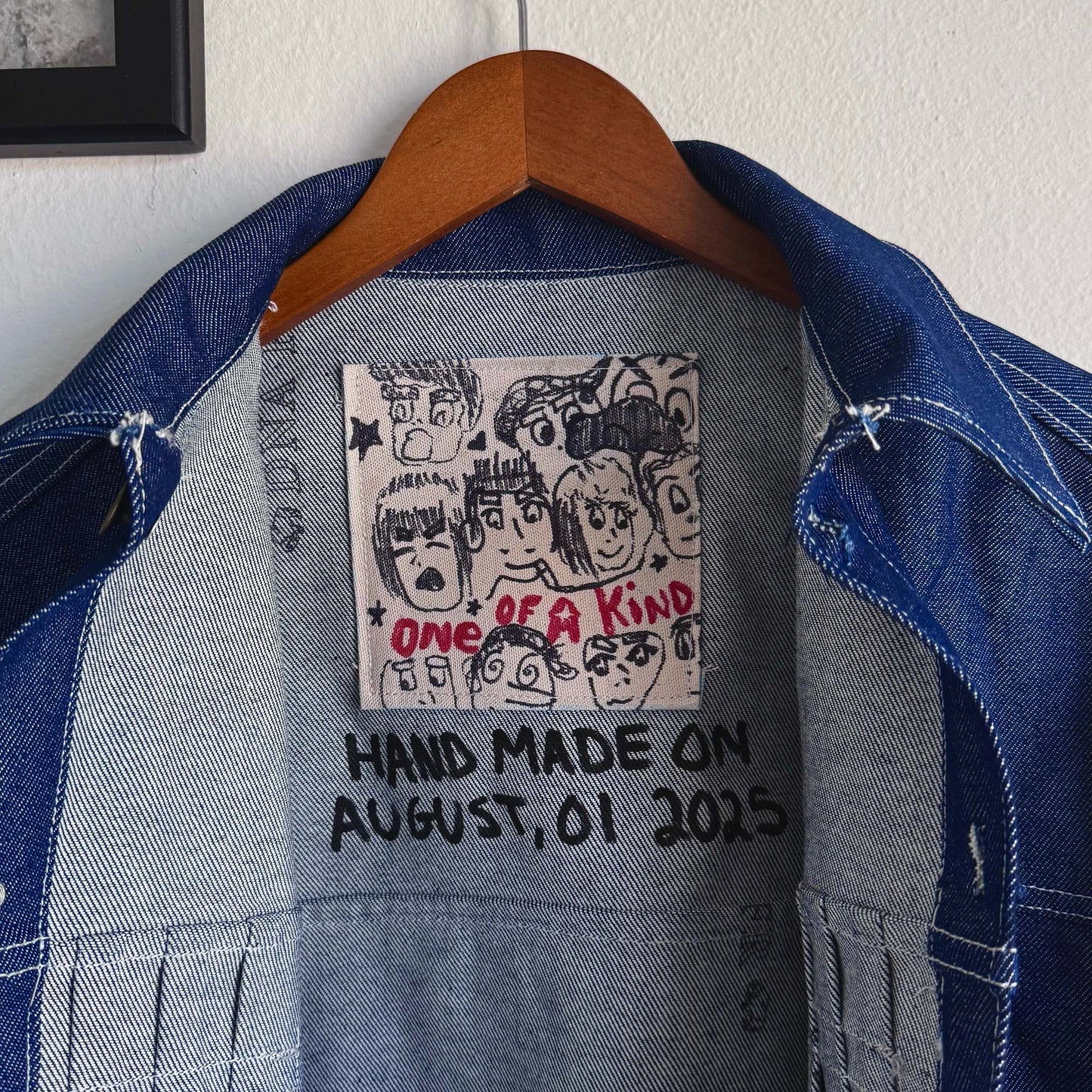 August 1st 2025 - One Of A Kind Denim Type 1 Jacket