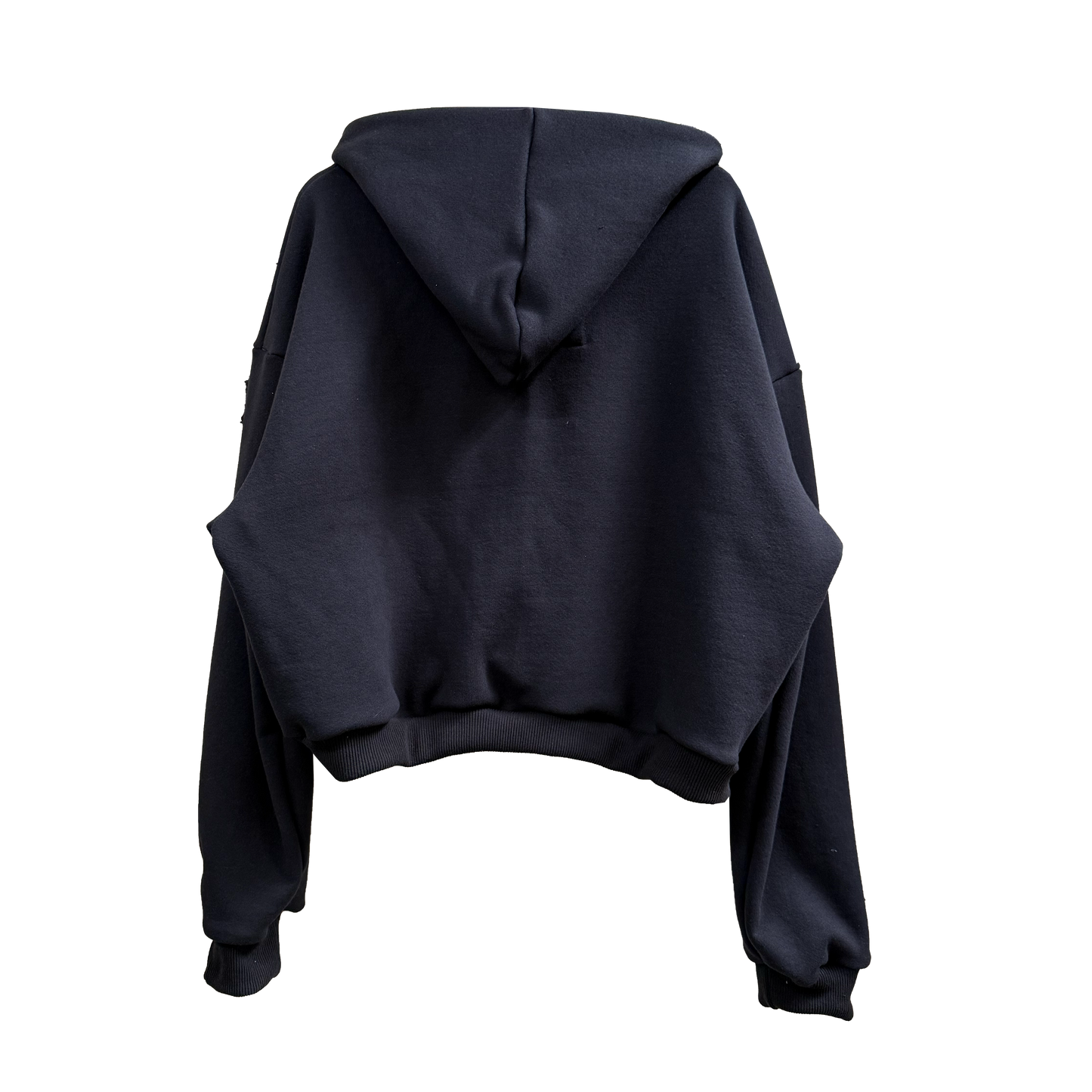 Washed Black - Handmade Heavy French Terry Hoodie