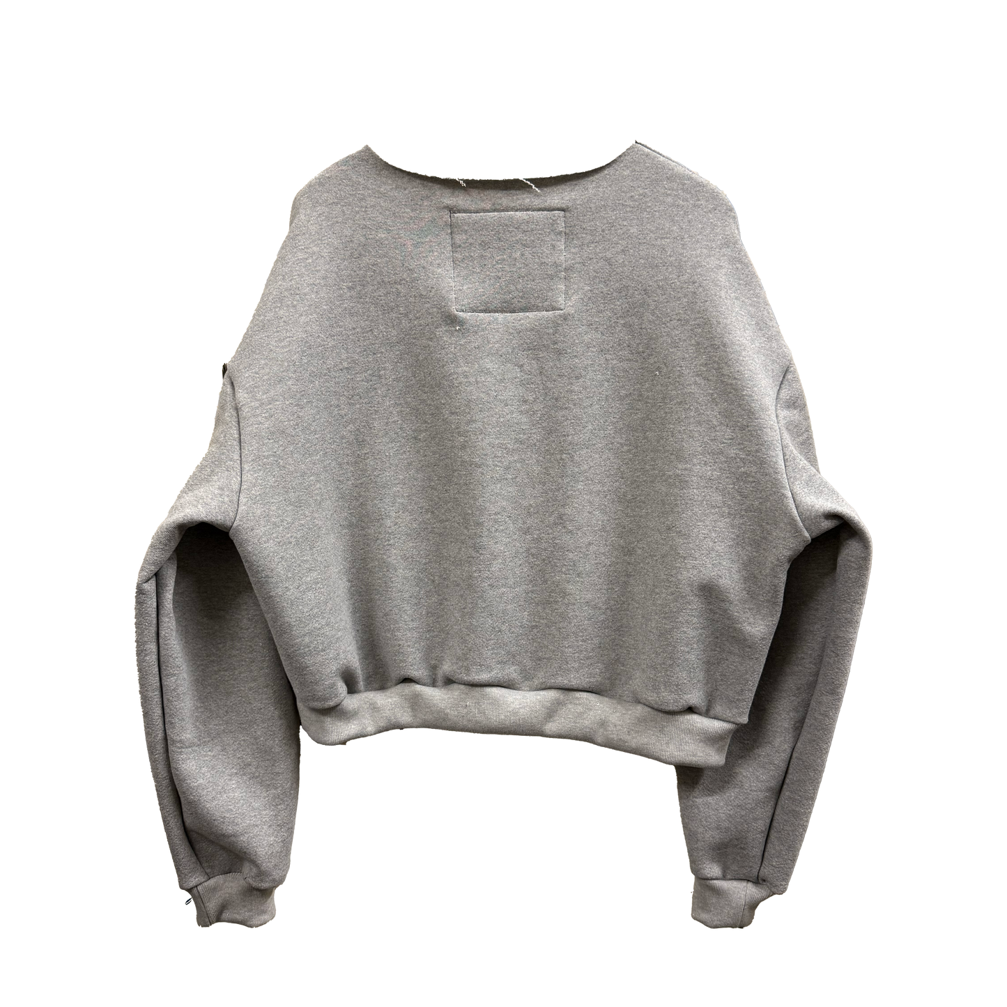 Hopper - Heather French Terry Raw Neck Crewneck