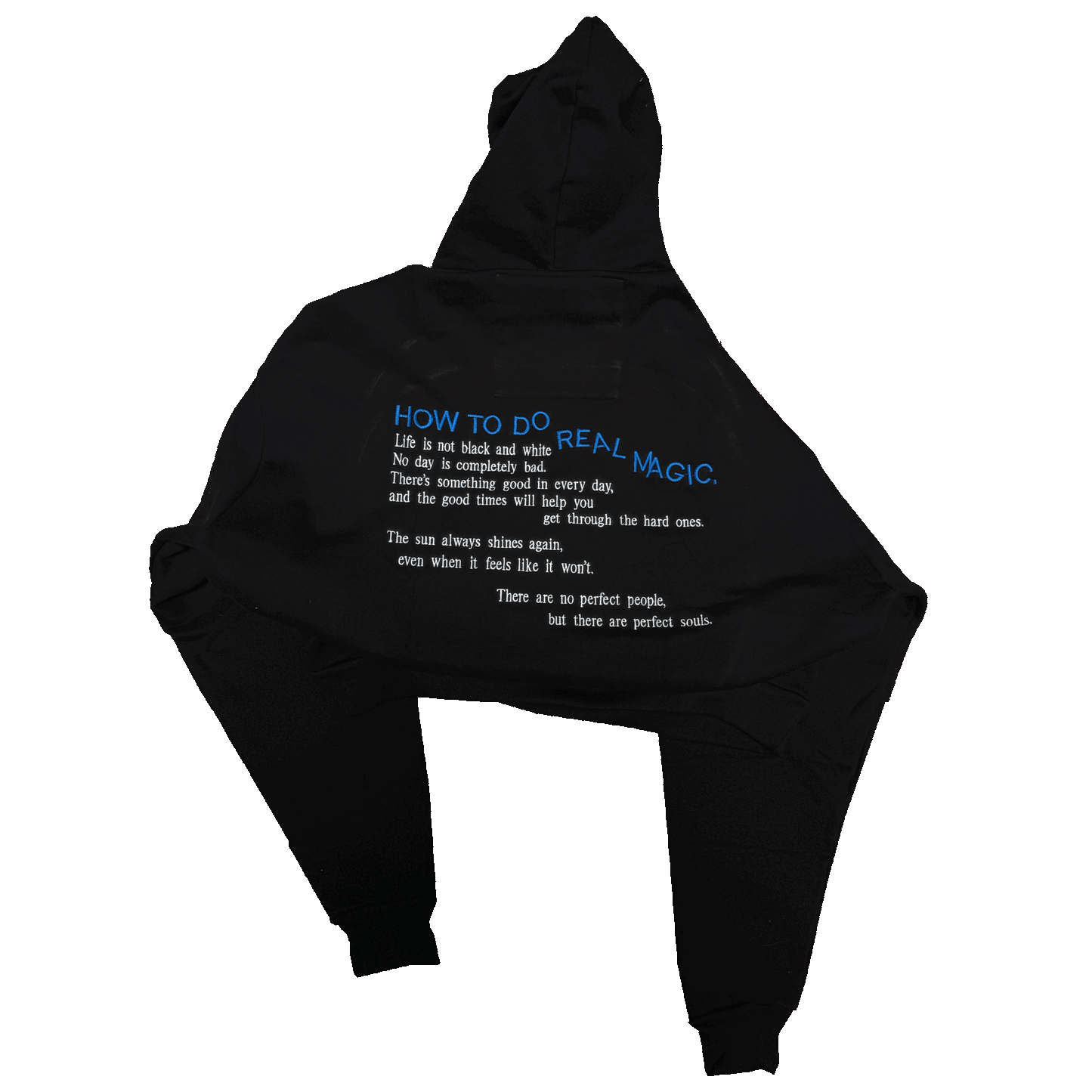 Perfect Souls - Embroidered/ Reflective Rivet Hoodie