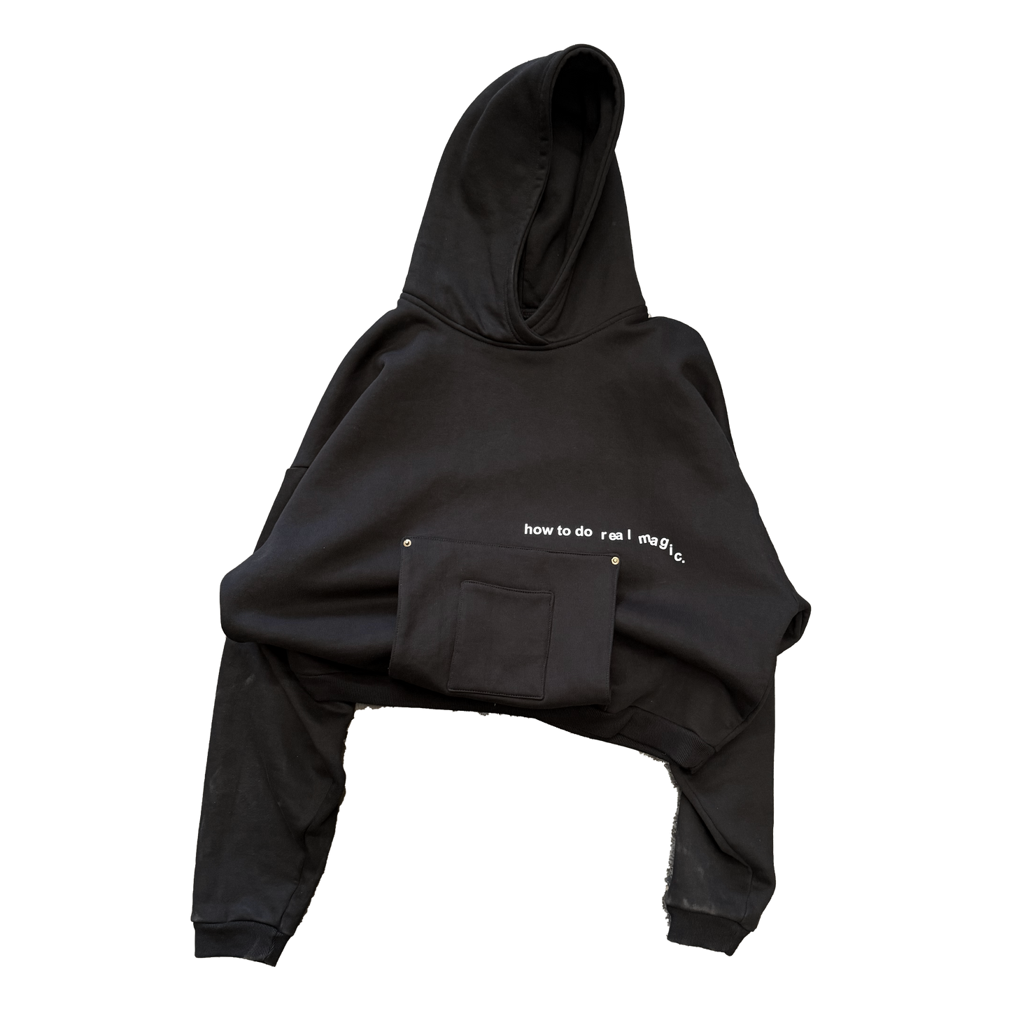 Onyx Black - Rivet Hoodie