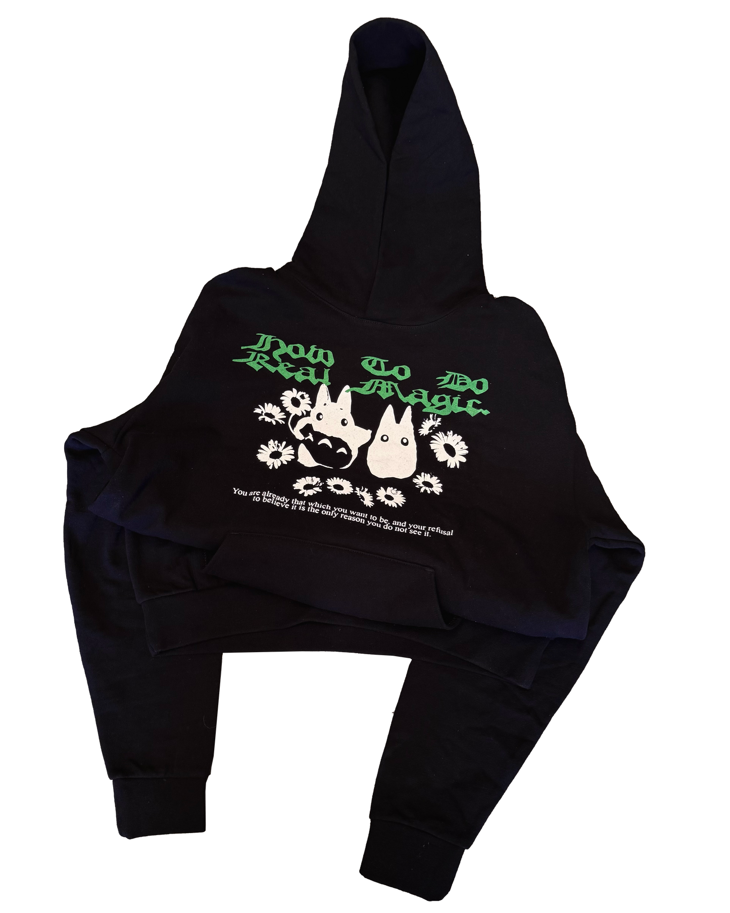 Nondescript Bear Cat Hoodie  - Heavy Logo Hoodie