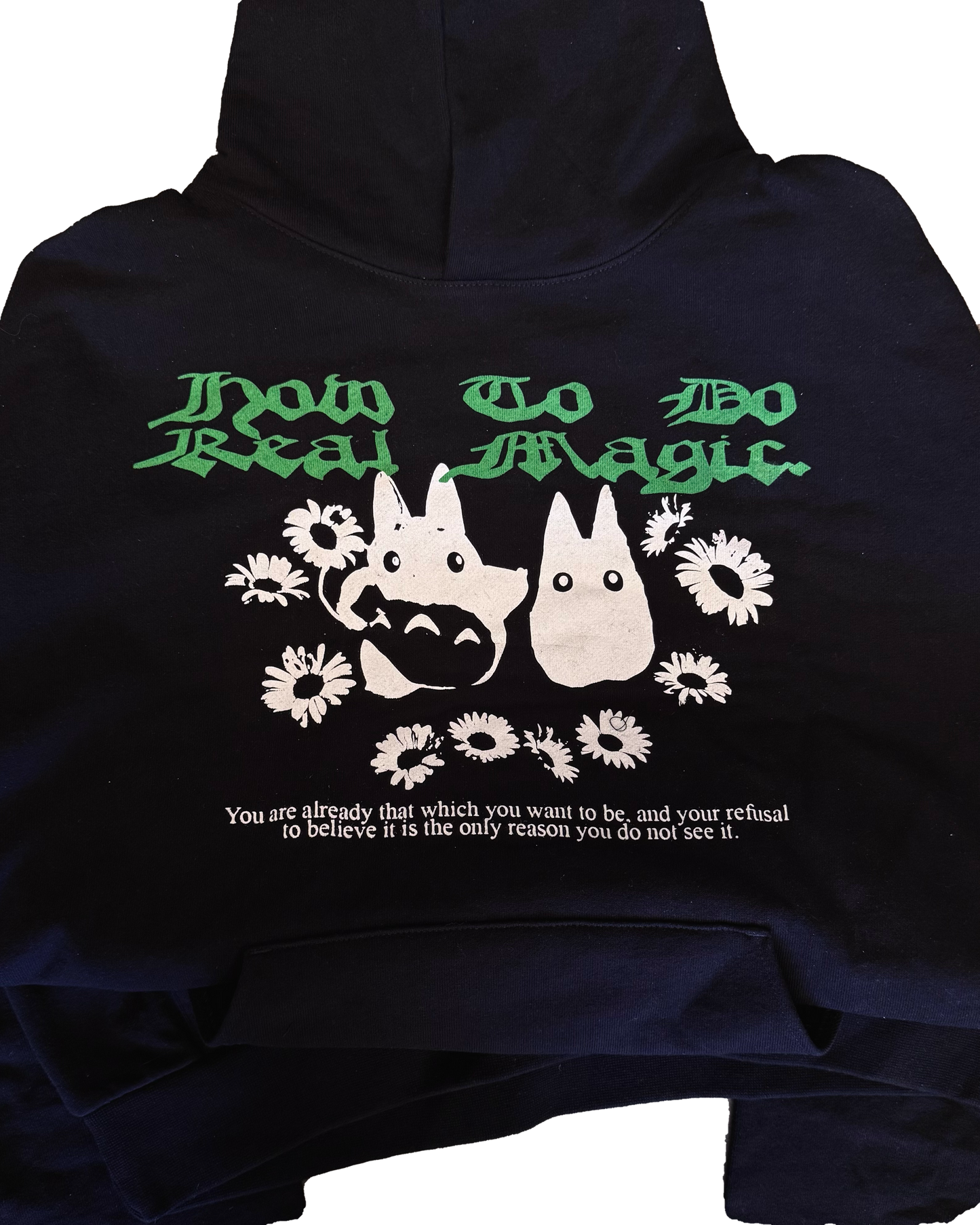 Nondescript Bear Cat Hoodie  - Heavy Logo Hoodie