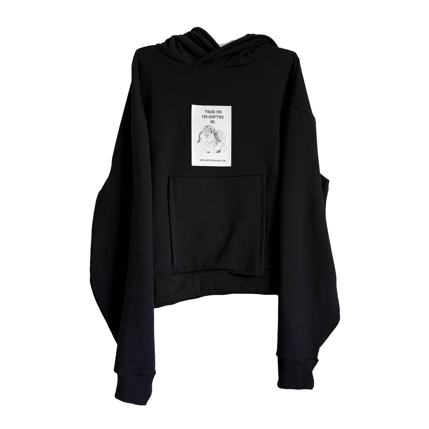 Hopper Bunny - Cotton Fleece Oversized Hoodie