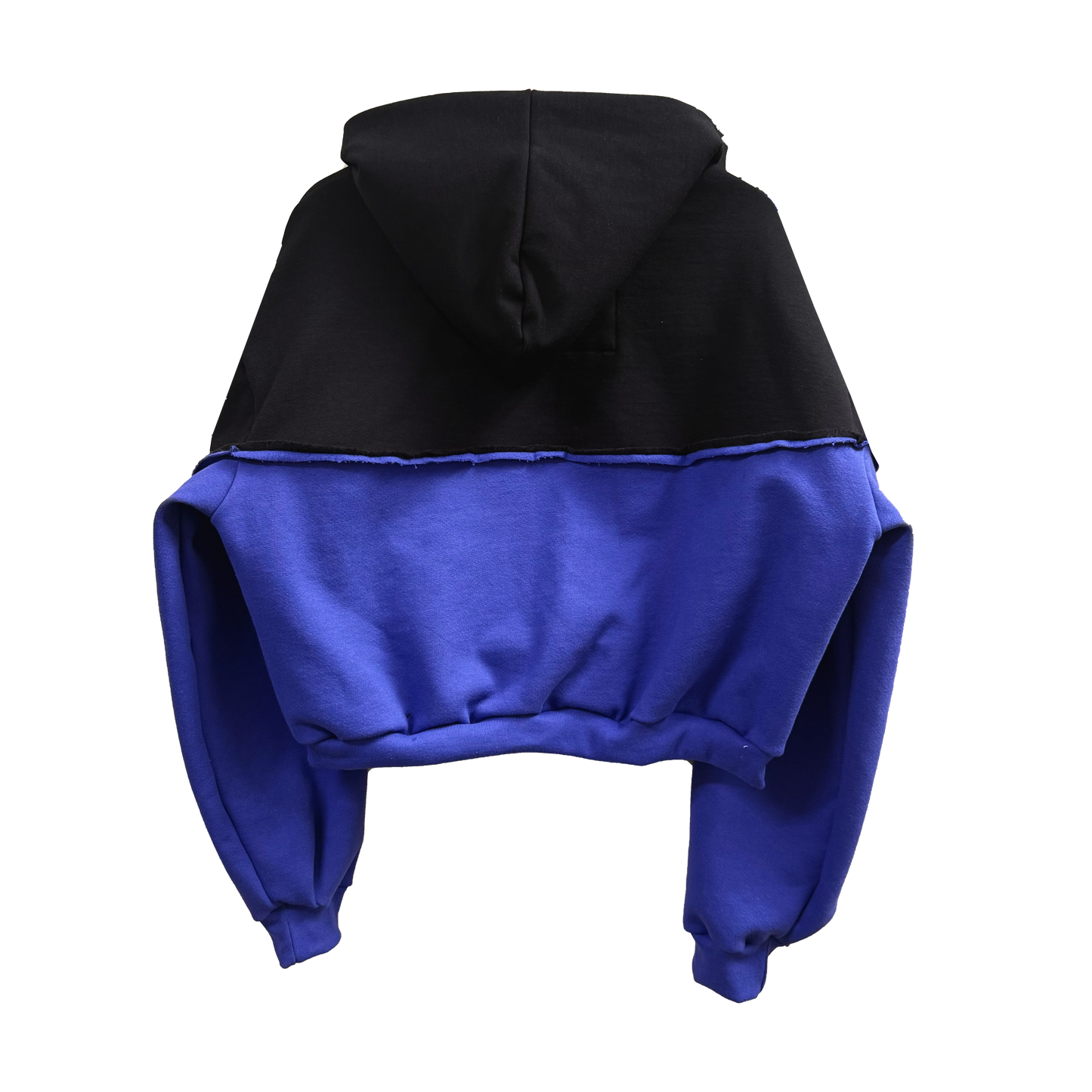 1/3rd Circle Split A - 1/1  Handmade Heavy Fleece Hoodie