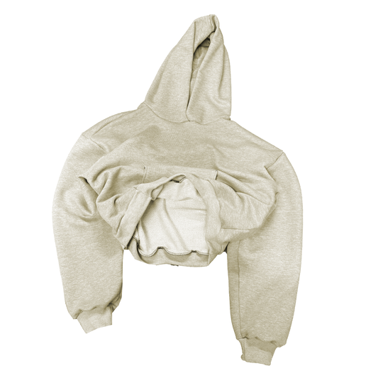 Oatmeal - Handmade Heavy French Terry Hoodie