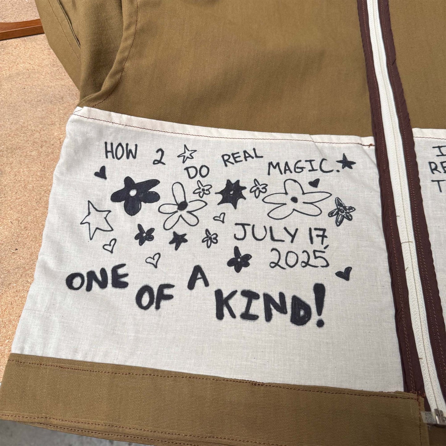 July 17 2025 - One Of A Kind Handmade Jacket