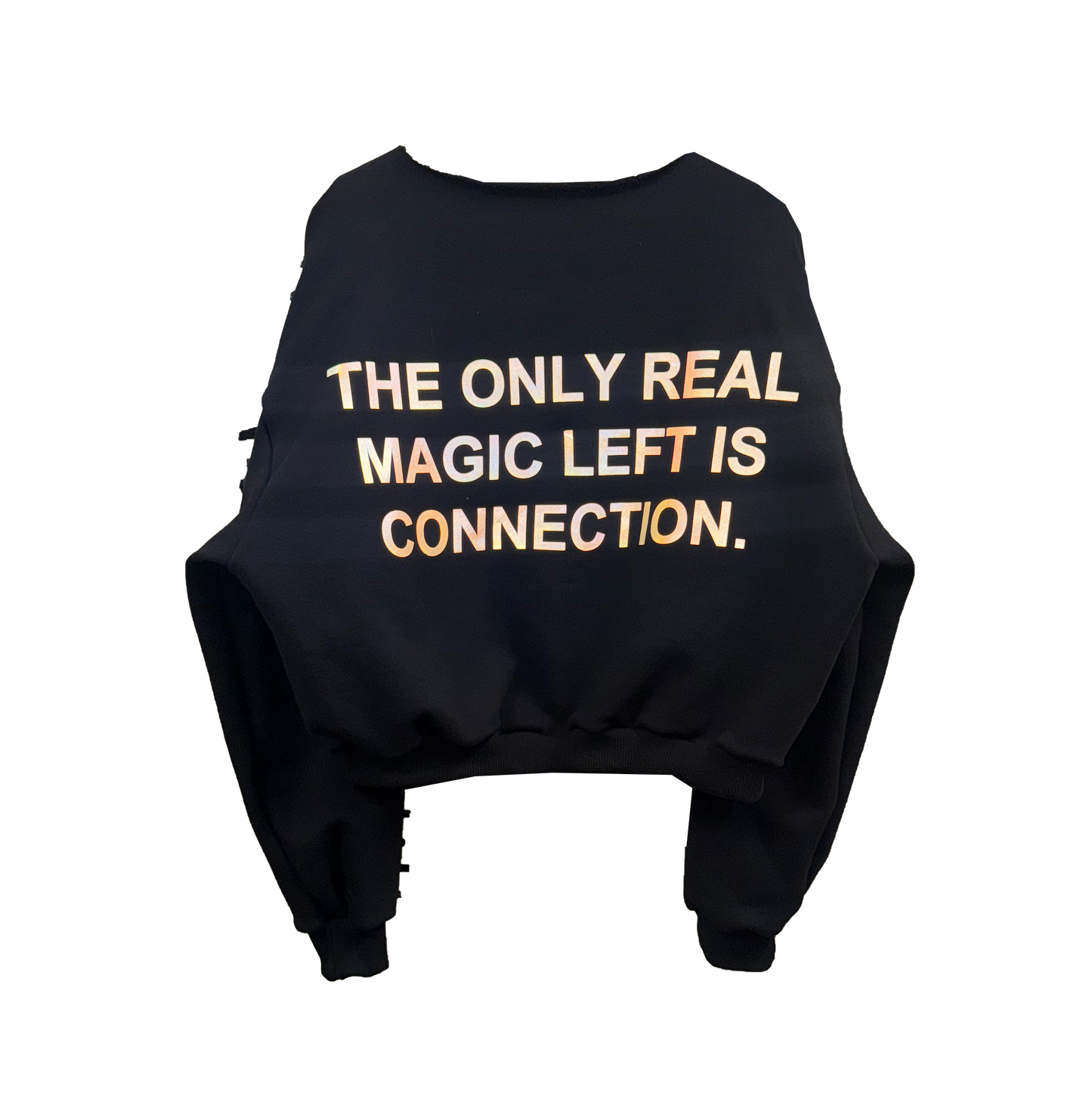 Red Hopper - 1/1  Washed Black Crewneck