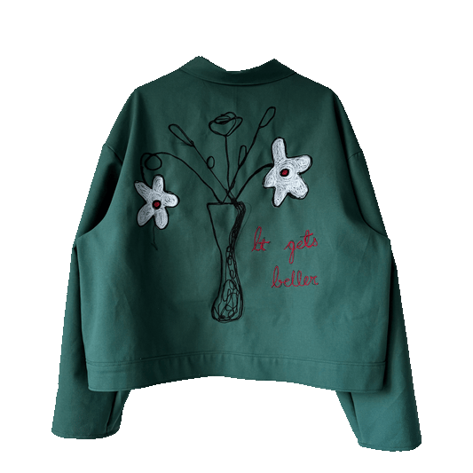 August 13th 2025 Part 2 - One Of A Kind Chain Stitched Jacket