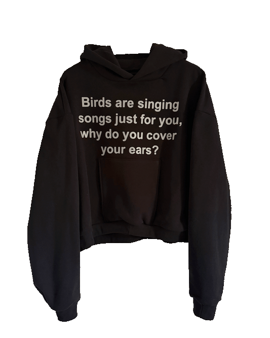 The Birds - 3 Of A Kind Hand Made Hoodies