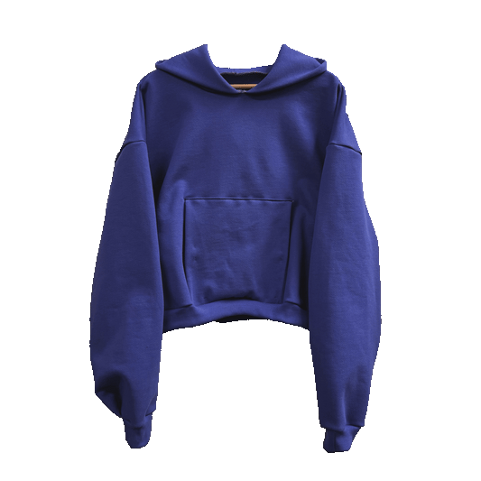 Periwinkle - Handmade Heavy Fleece Hoodie