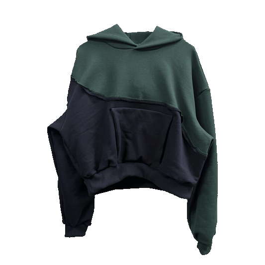 Whirl D - 1/1  Handmade Hoodie