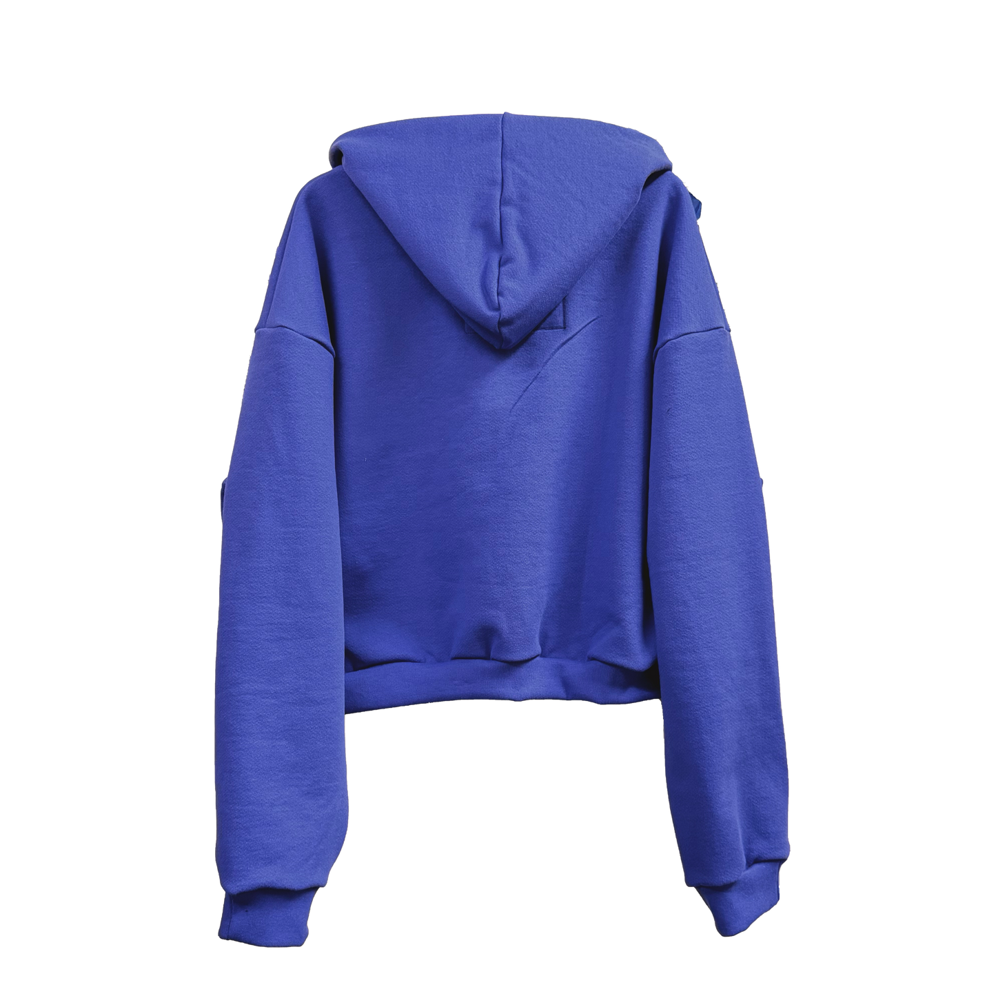 Fill A Void - 1/1  Handmade Heavy Fleece Zipper Hoodie (Periwinkle)